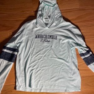 Abercrombie and Fitch Mint green t-shirt. Size 13/14